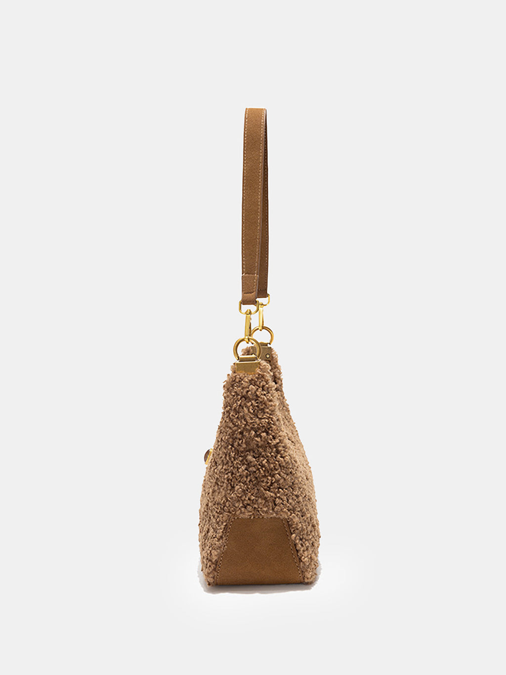 Hobobag aus Lammfellimitat