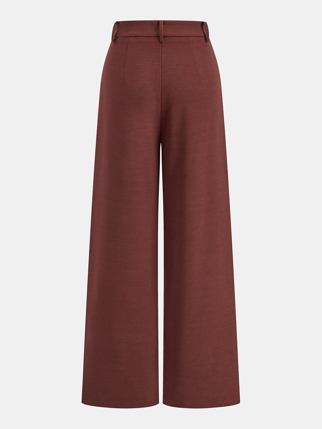 Plissierte Marlenehose mit mittlerer Bundhöhe