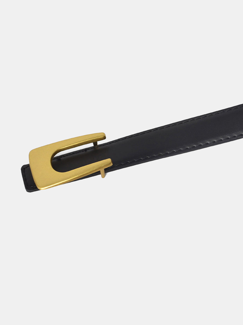 U-Shaped Buckle Belt