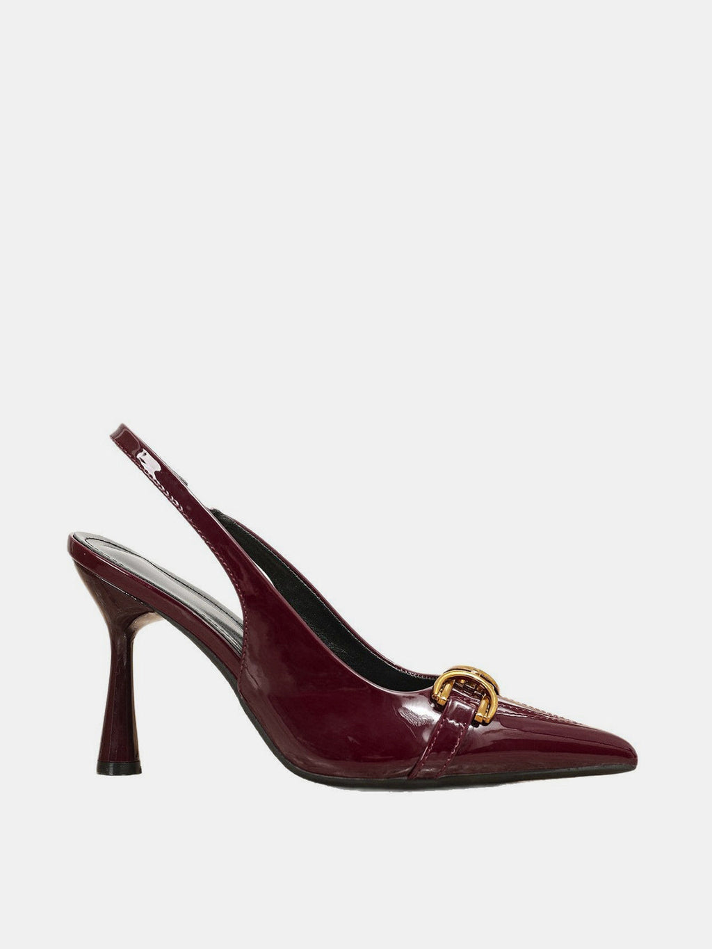 Escarpins à bride arrière avec mors de cheval