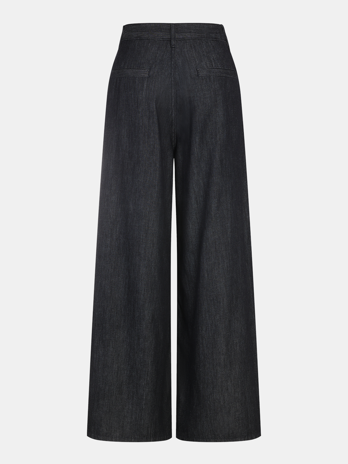 Jean taille haute extra long à jambe large