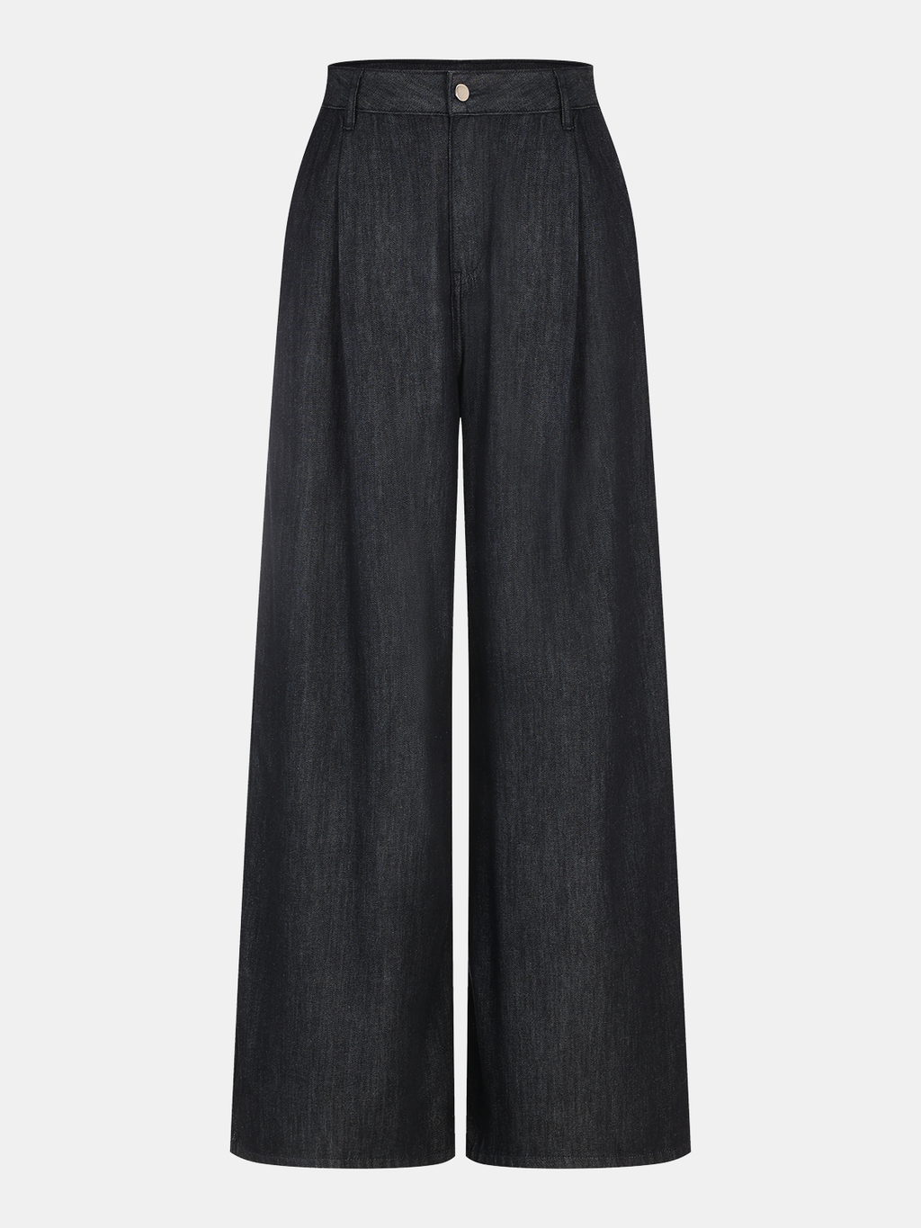 Jean taille haute extra long à jambe large