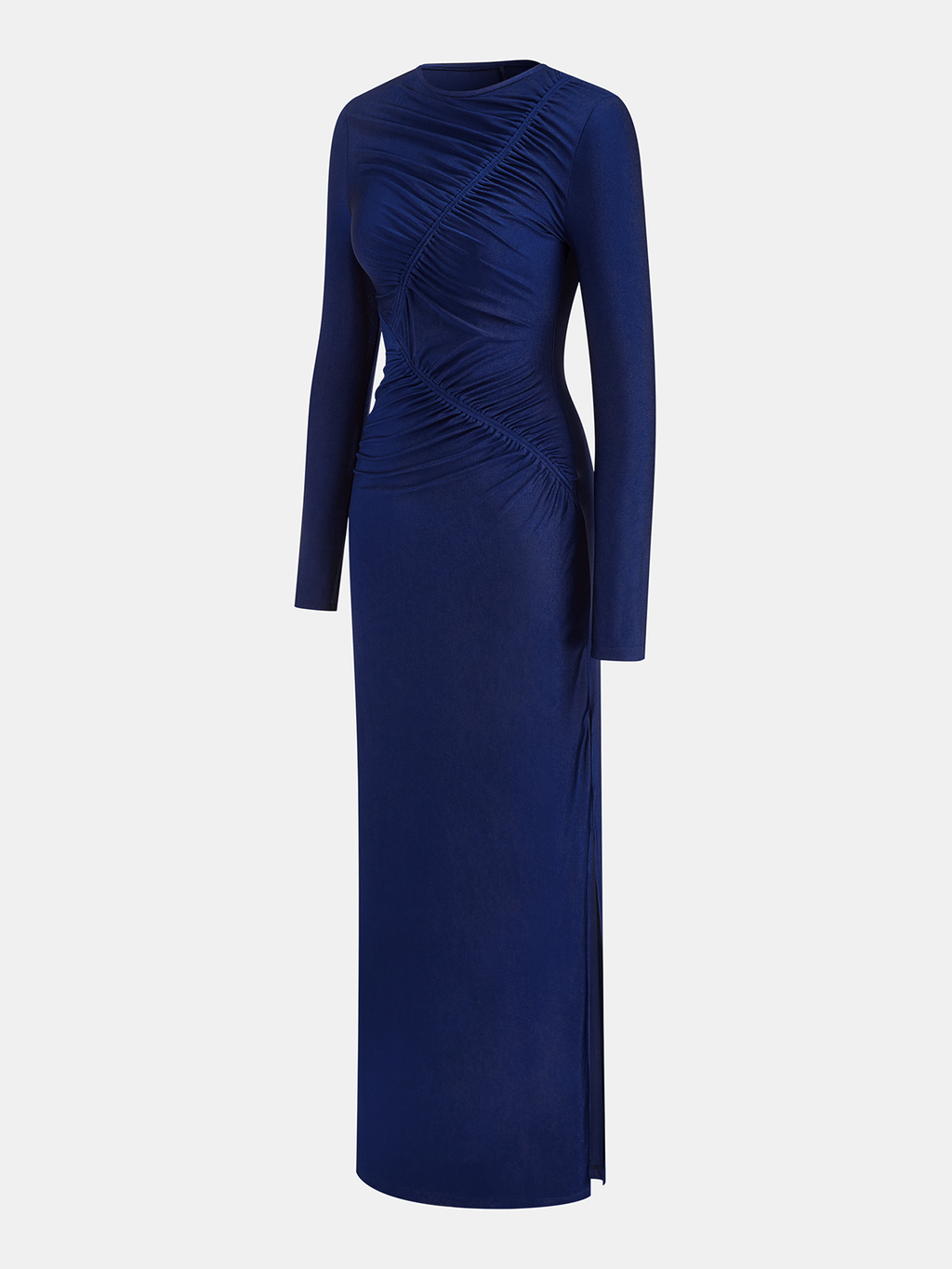 Raffiniertes Maxikleid mit langen Ärmeln