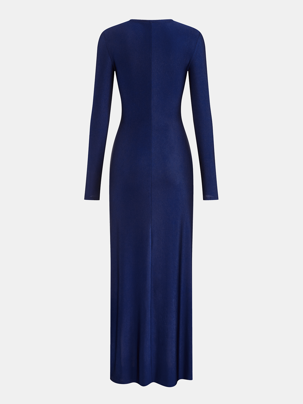 Raffiniertes Maxikleid mit langen Ärmeln