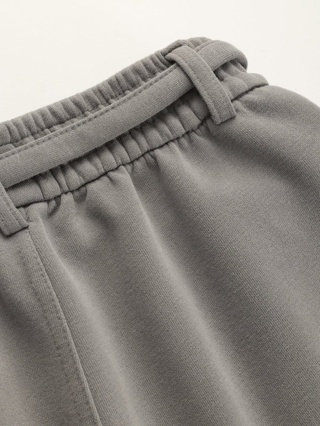 Pantalon de jogging taille mi-haute à jambes larges