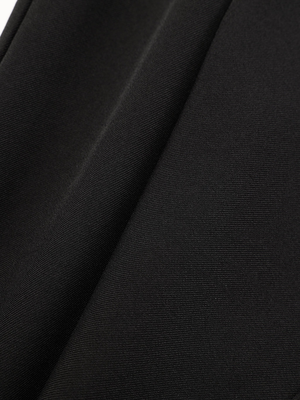 Pantalon droit à ceinture en similicuir