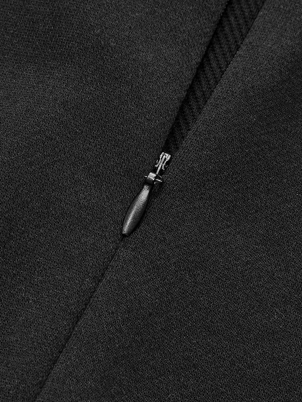 Chemisier à manches longues, boutonné, taille ajustée