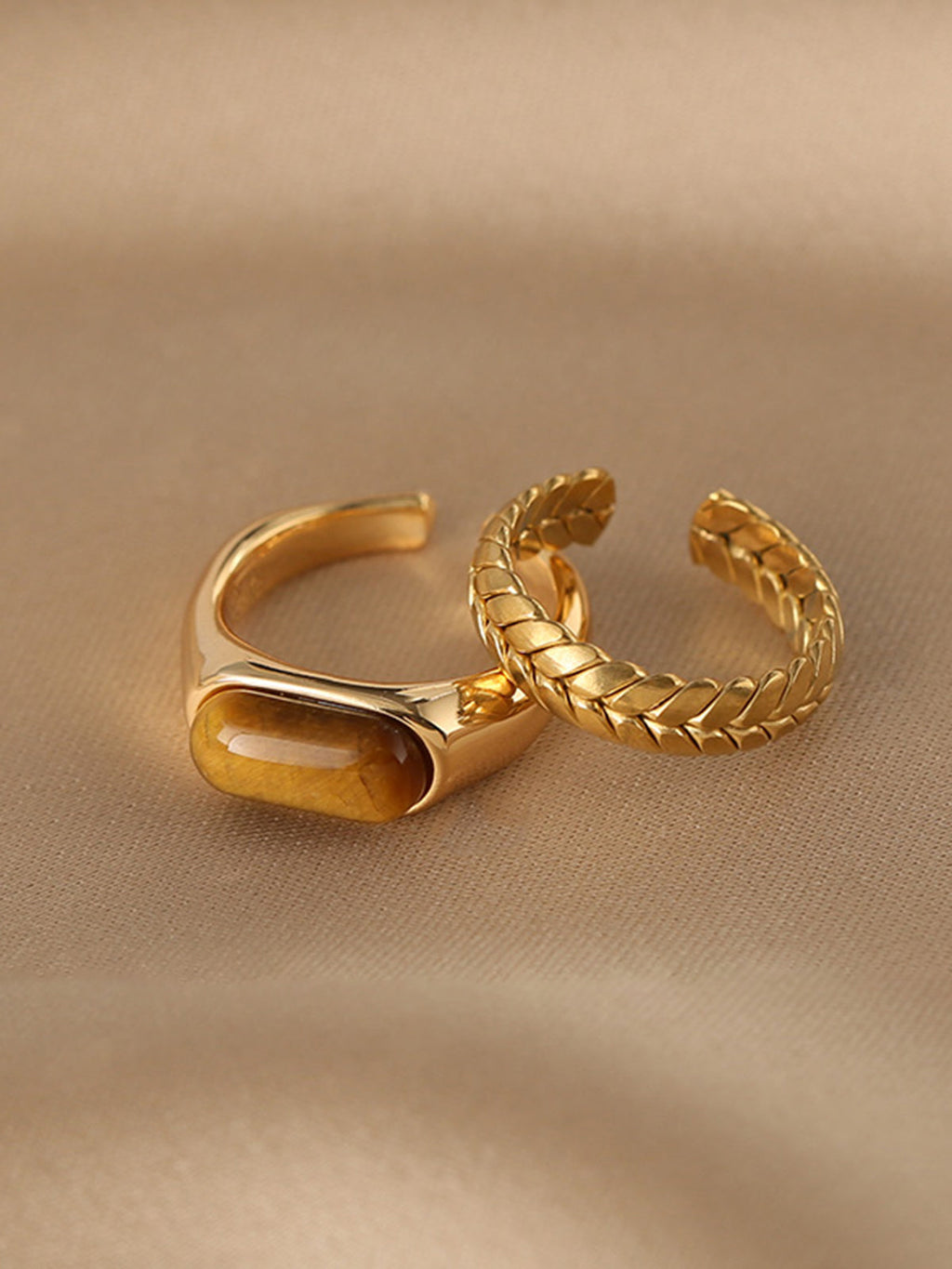 Geflochtener offener Ring