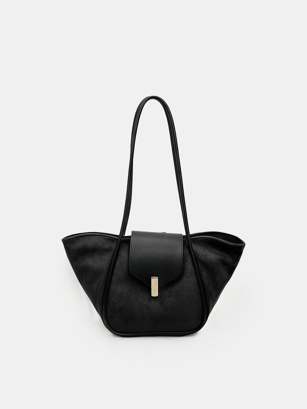 Minimalist Flap Clasp Shoulder Bag