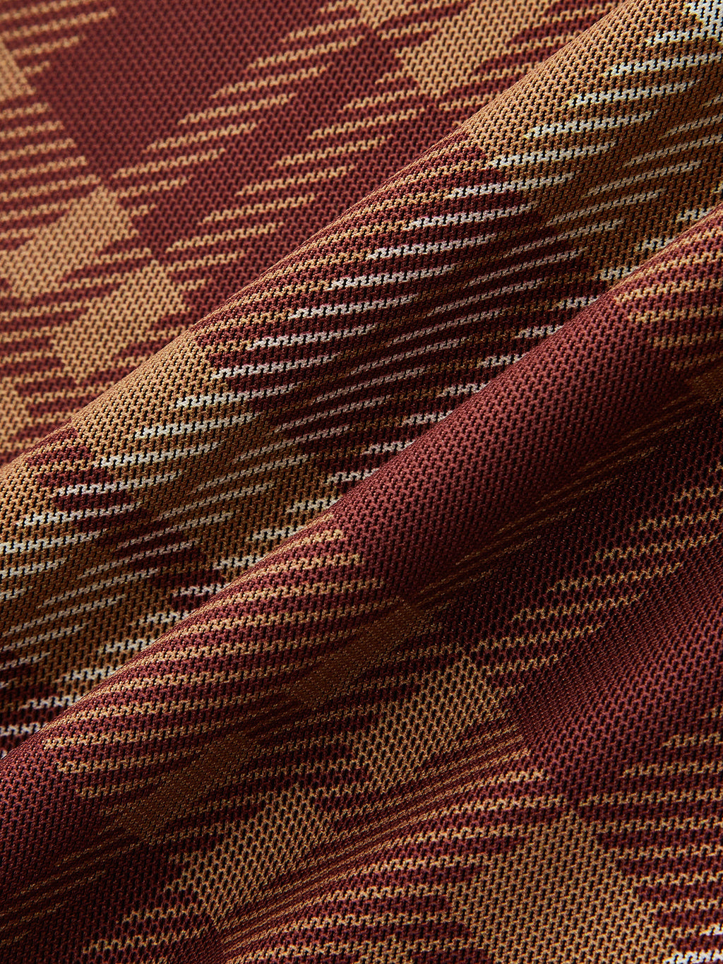Kariertes Mesh-Maxikleid mit langen Ärmeln