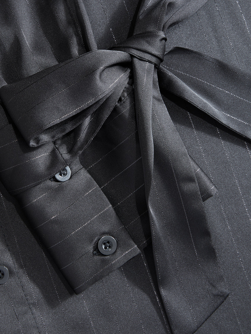 Langarmhemd mit Banddetail