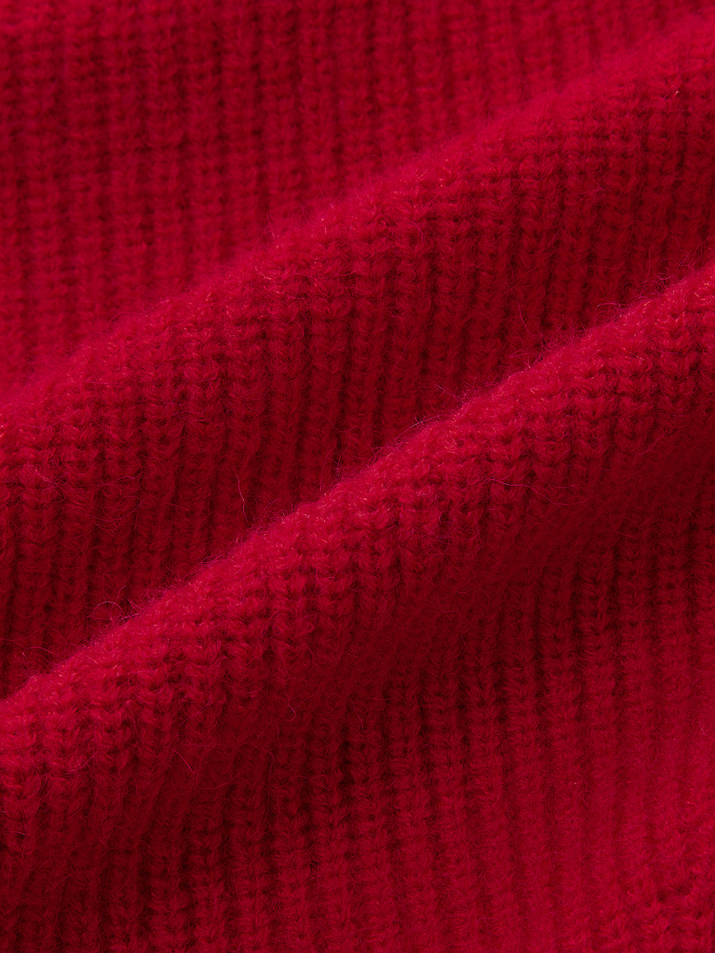 Ein-Schulter-Rippstrick-Schößchenpullover