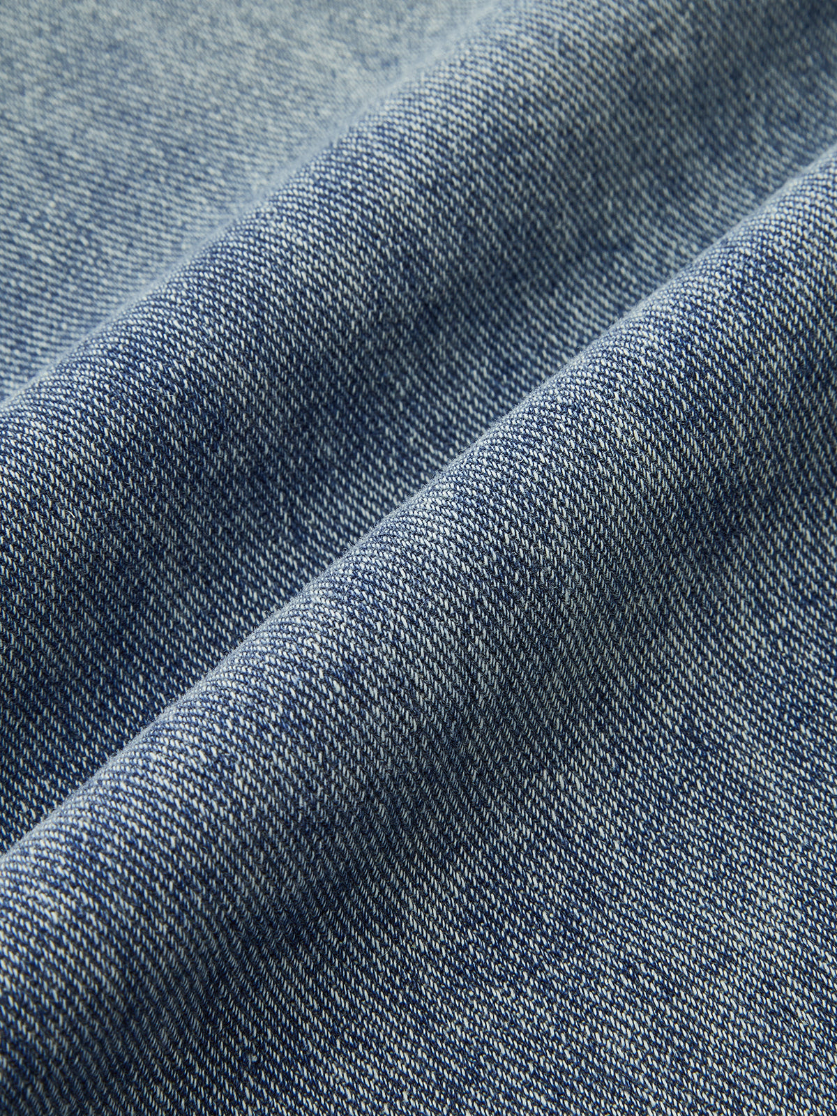 Jean taille haute en denim large