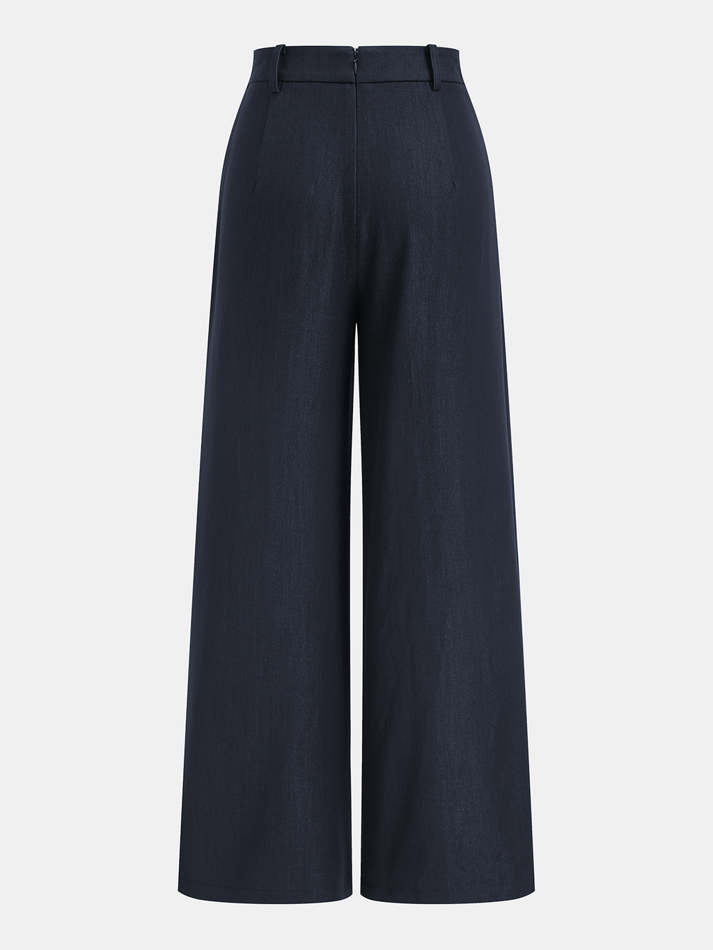 Pantalon ample à boucle asymétrique