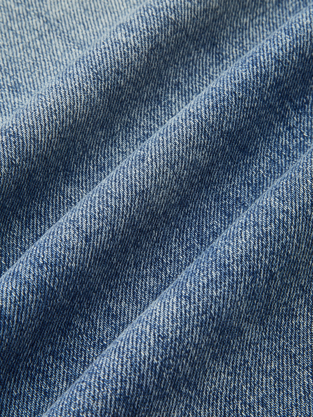 Jean en jean large à coutures incurvées