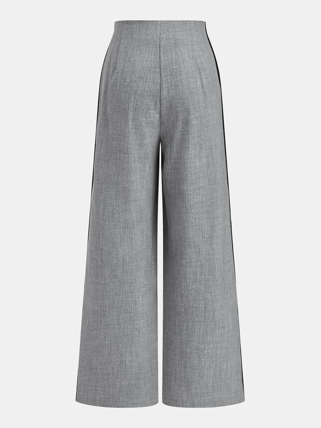 Bundfaltenhose mit weitem Bein