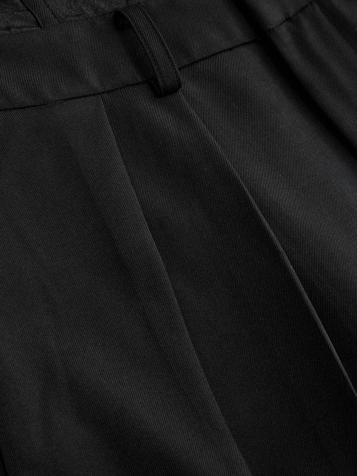 Korsett-Bund Falten Hose mit weitem Bein