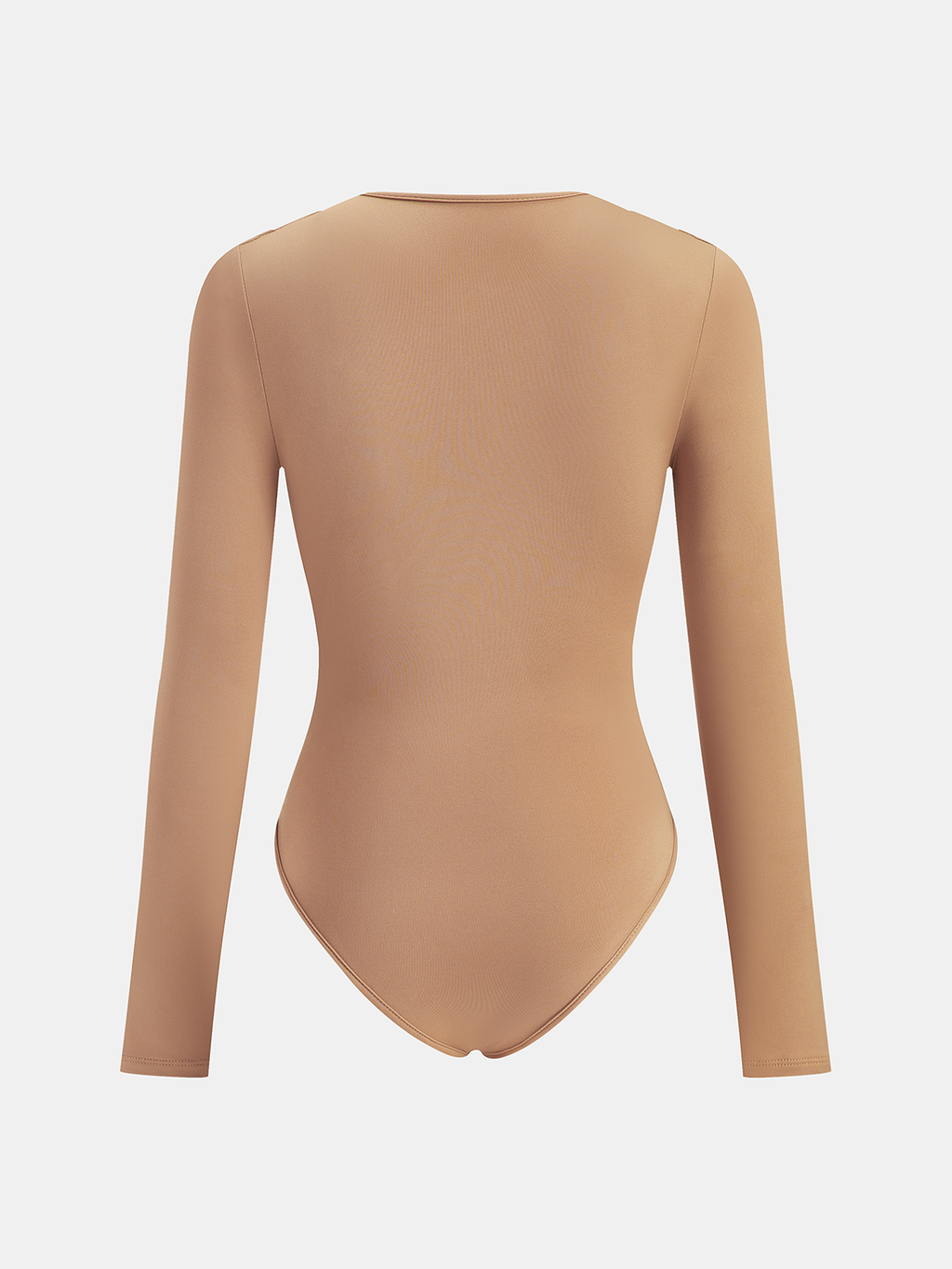 Body à manches longues avec décolleté en V profond et boucle