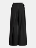 Wickelhose mit weitem Bein