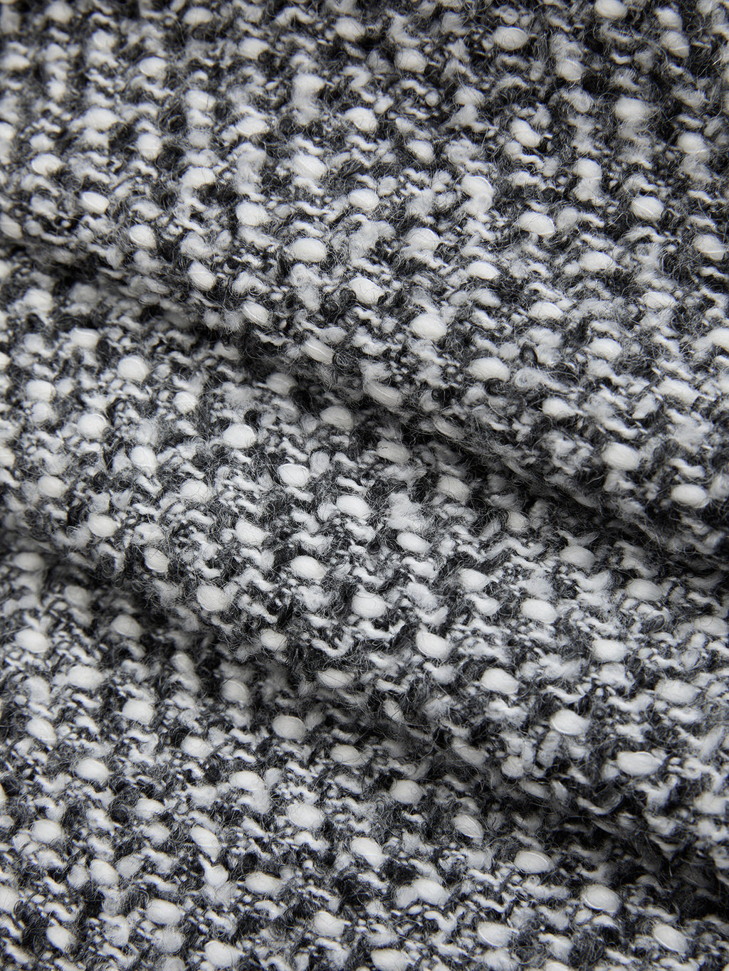 Tweedhose aus Wollmischung mit doppeltem Bund