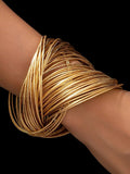 Mehrreihiges gedrehtes Armband