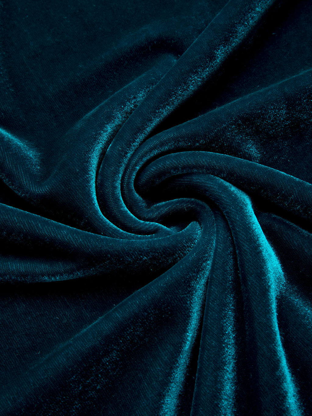 Ärmelloses Samtkleid mit gerafftem Rollkragen