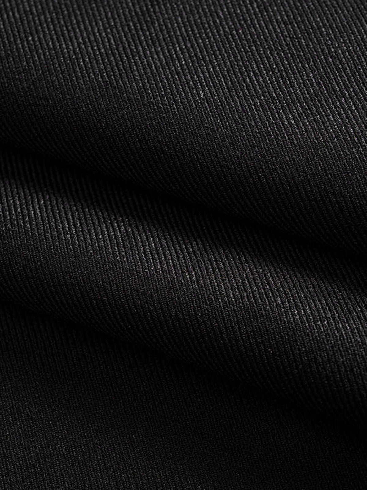 Pantalon lanterne à empiècements en similicuir