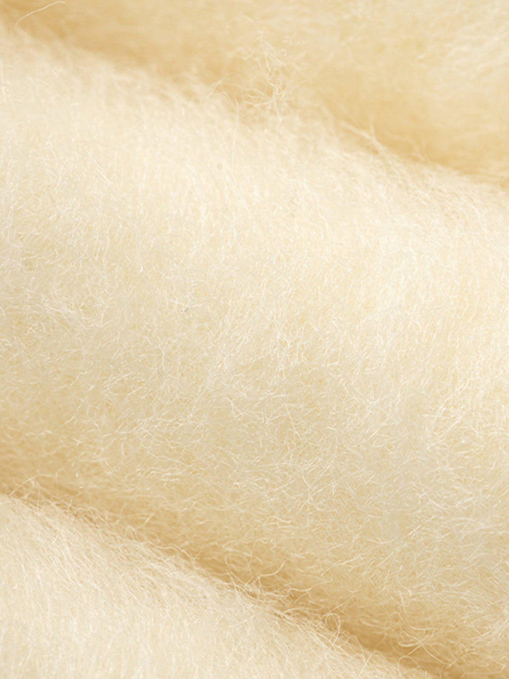 Chaussettes ras du cou en mélange de laine duveteuse