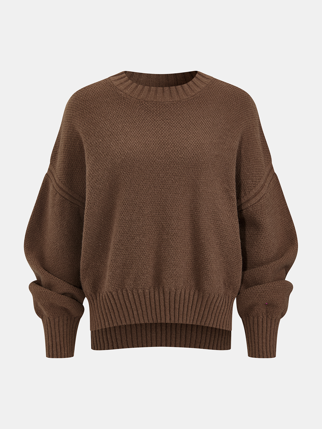 Ensemble pull ample en tricot et pantalon à cordon de serrage