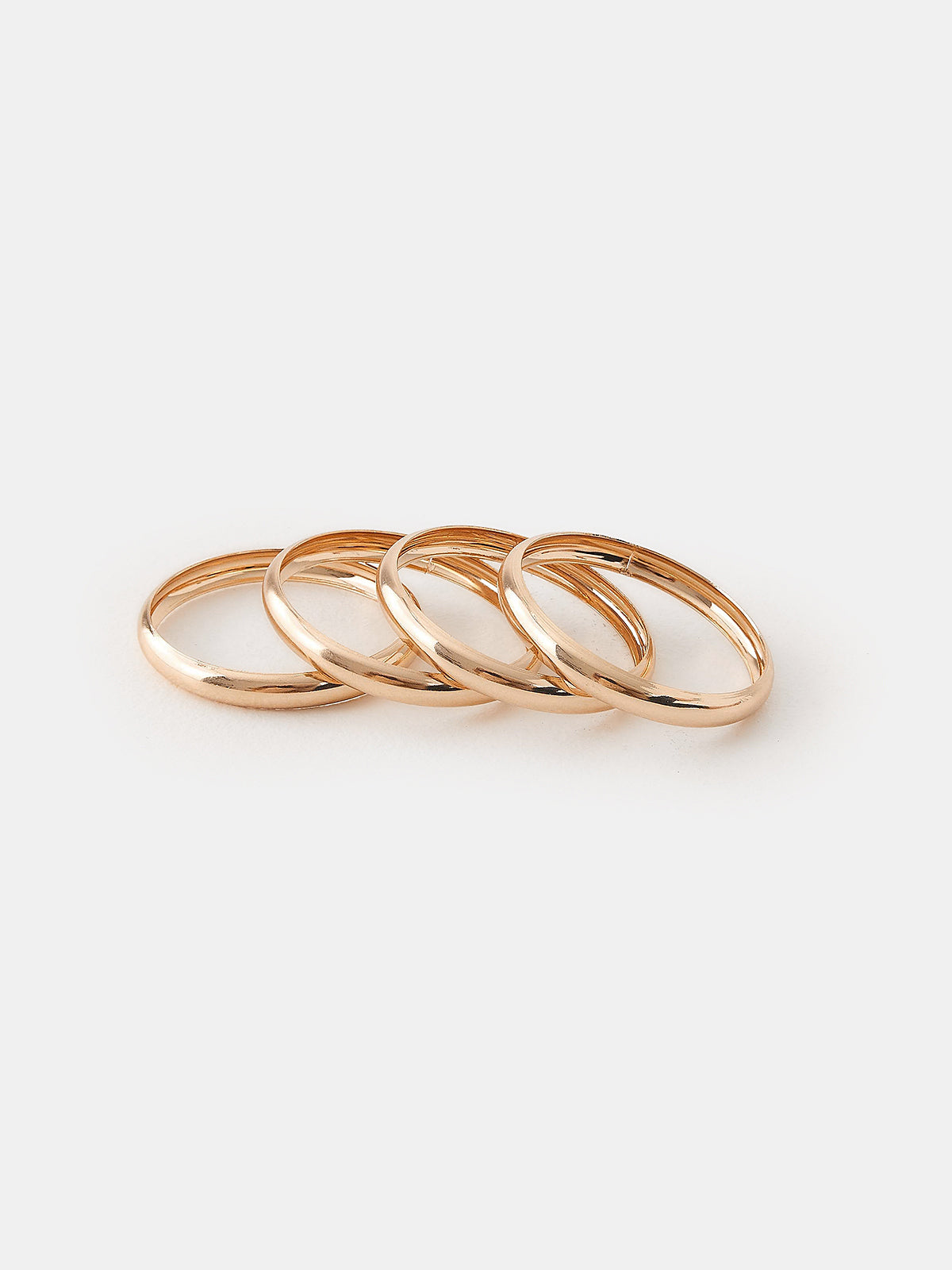4-teiliges Armband-Set zum Stapeln