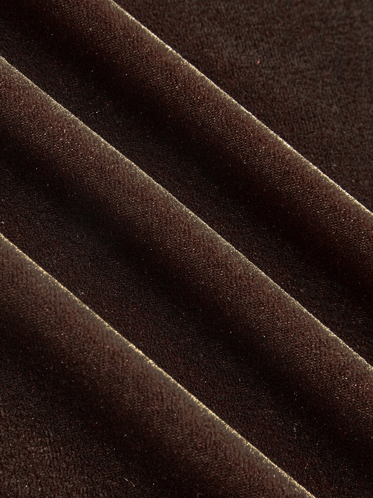 Mini-robe sans manches en velours à mors