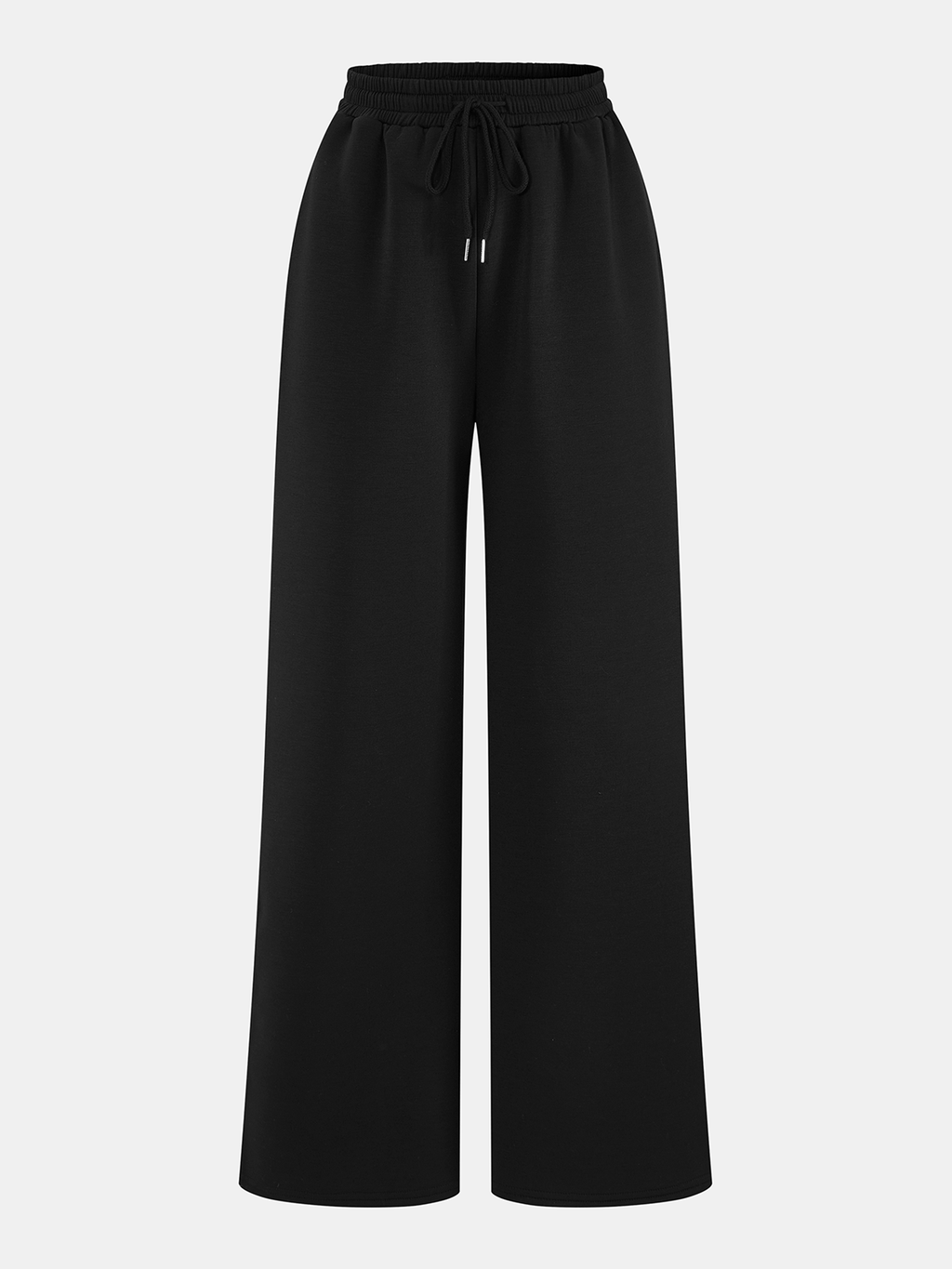 Ensemble sweat à épaules dénudées et pantalon à cordon de serrage