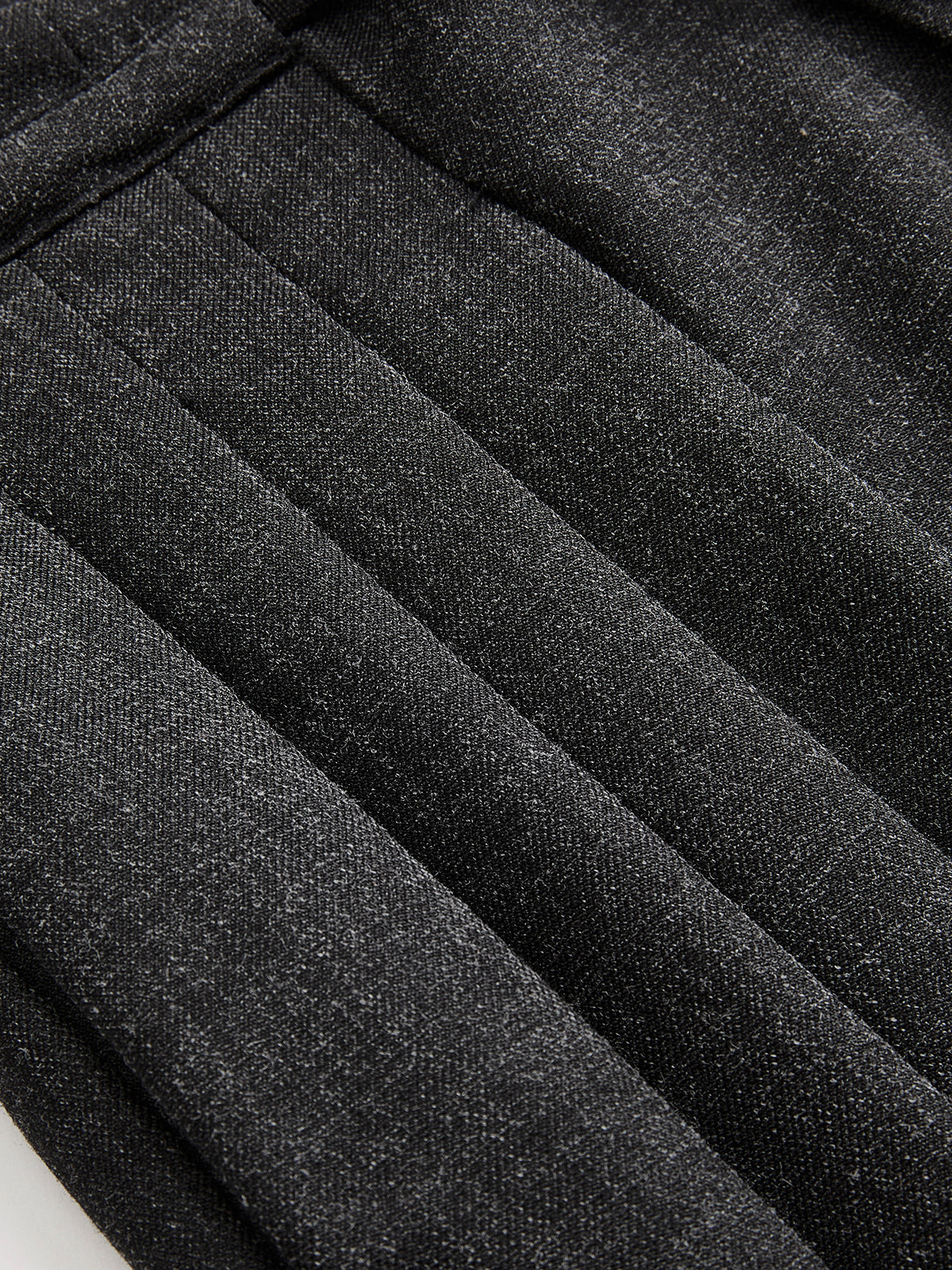Pantalon plissé ample à taille coulissée