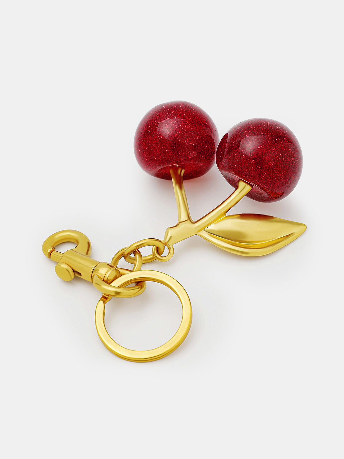 Breloque Cerises Dorées