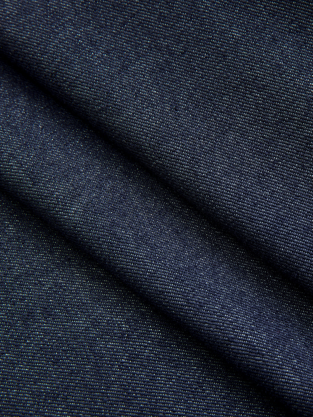 Jeansbluse mit Bindekragen