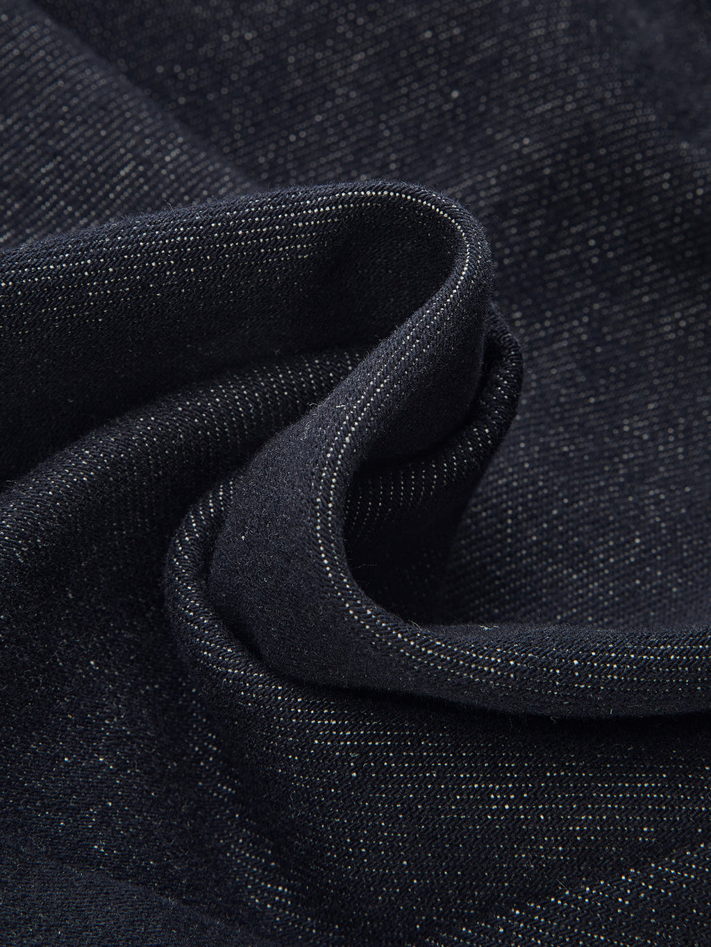 Jean large taille mi-haute