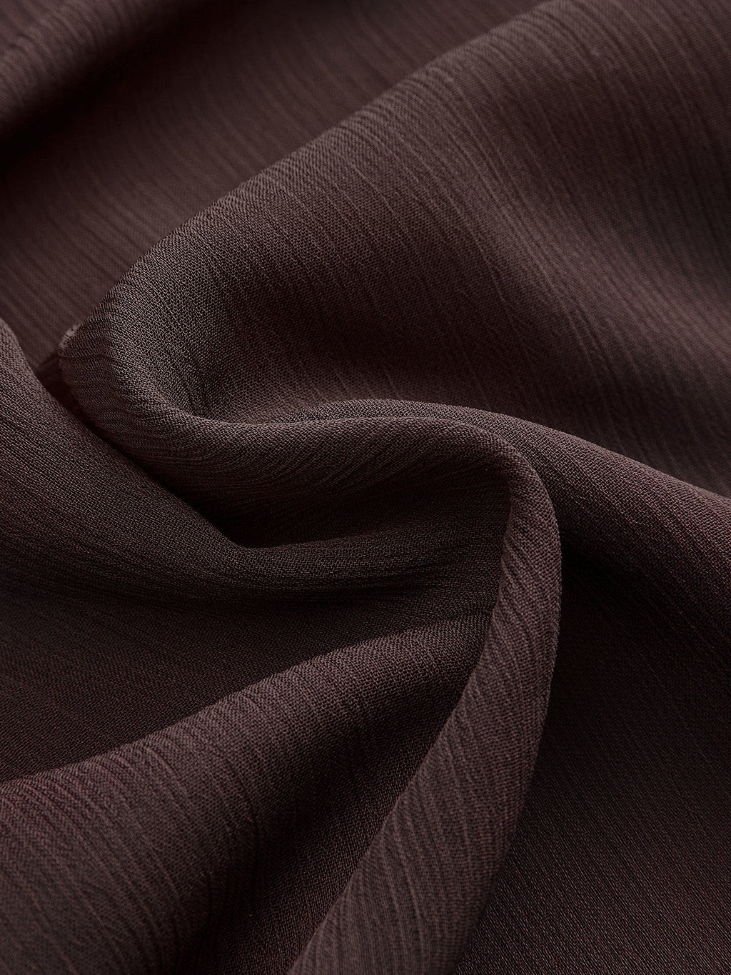 Maxikleid aus Chiffon mit V-Ausschnitt und Puffärmeln