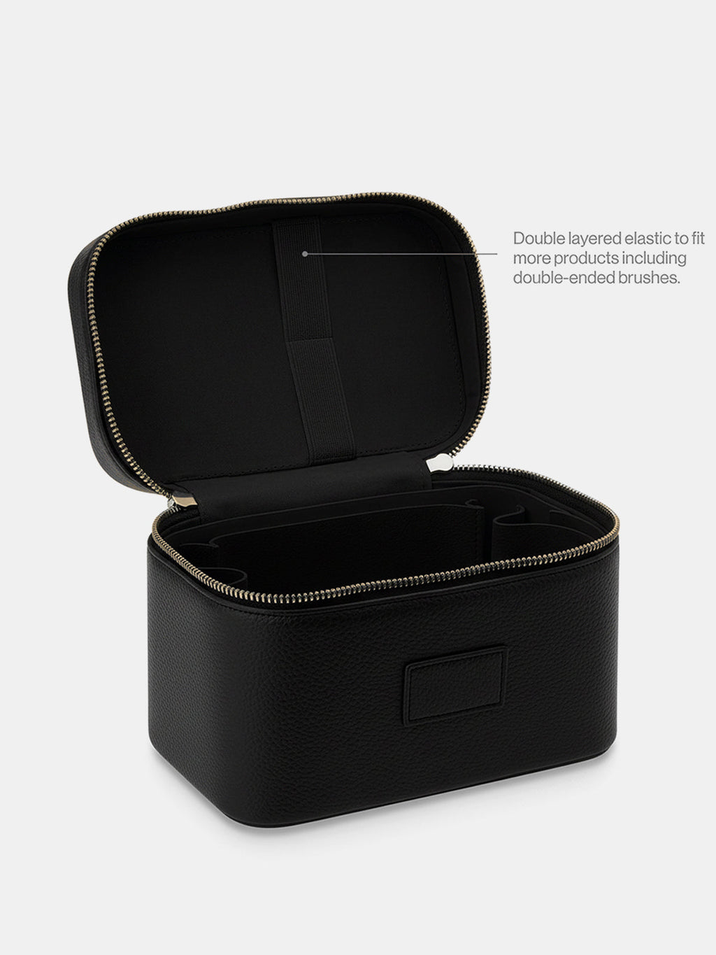 Double-Zip Closure Cosmetic Bag