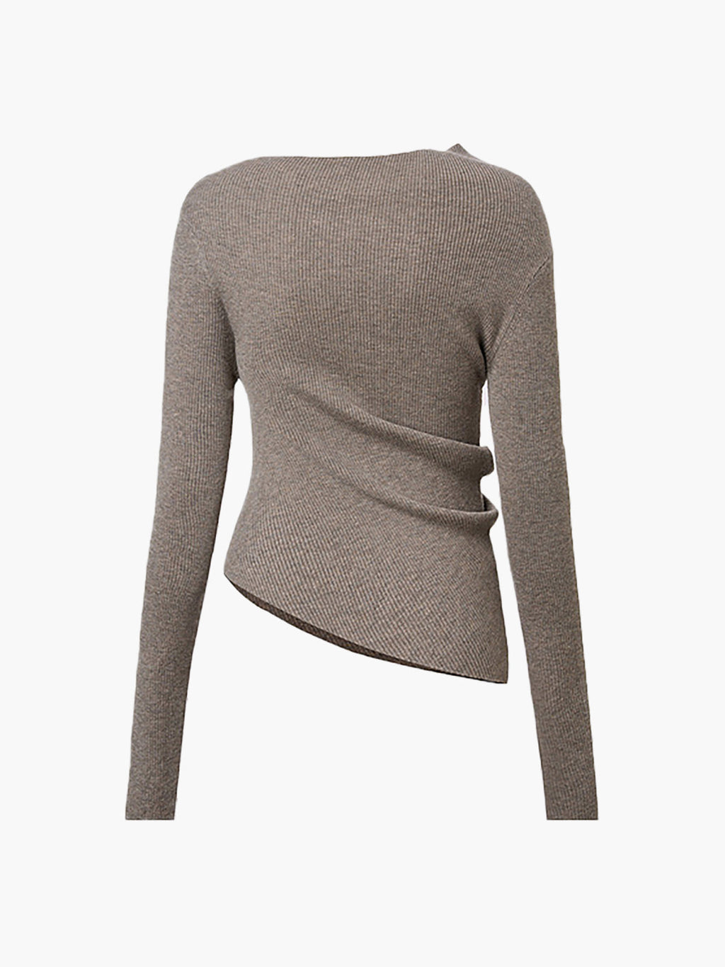 Ensemble Haut Tricot et Jupe en Laine Mélangée à Paillettes