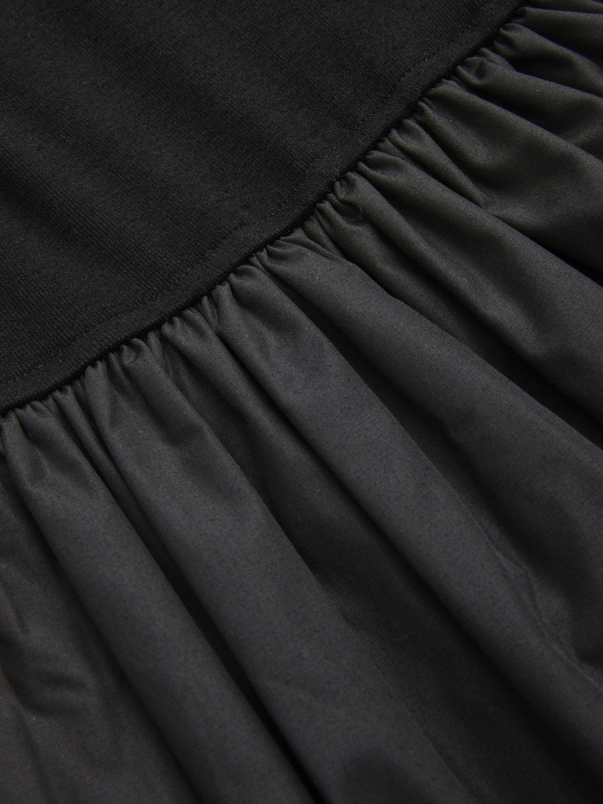 Tiered Ruffle Hem Long-Sleeve Fitted Dress