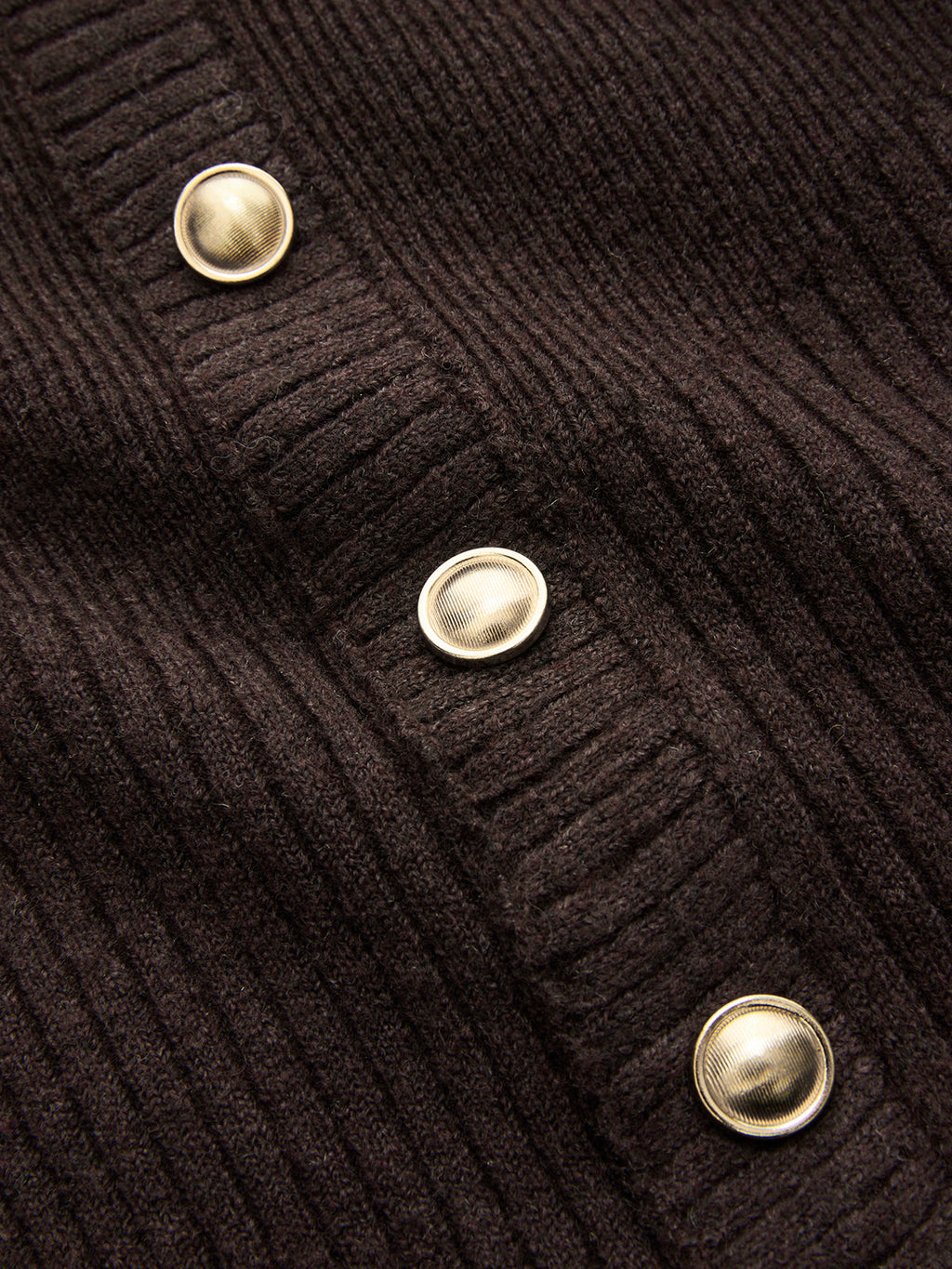 Pull en tricot côtelé en mélange de laine ceinturé à encolure carrée