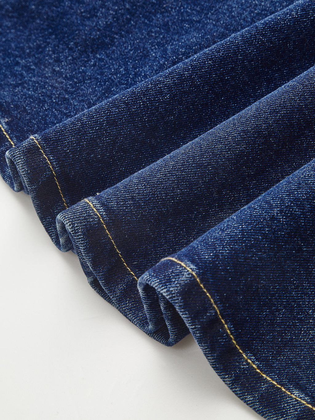 Jeanskleid mit doppelter Schnalle