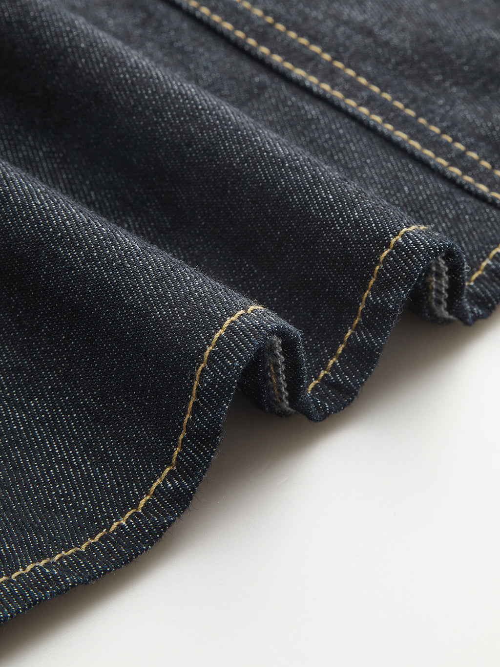 Jeans-Cami-Top mit Kontrastnähten
