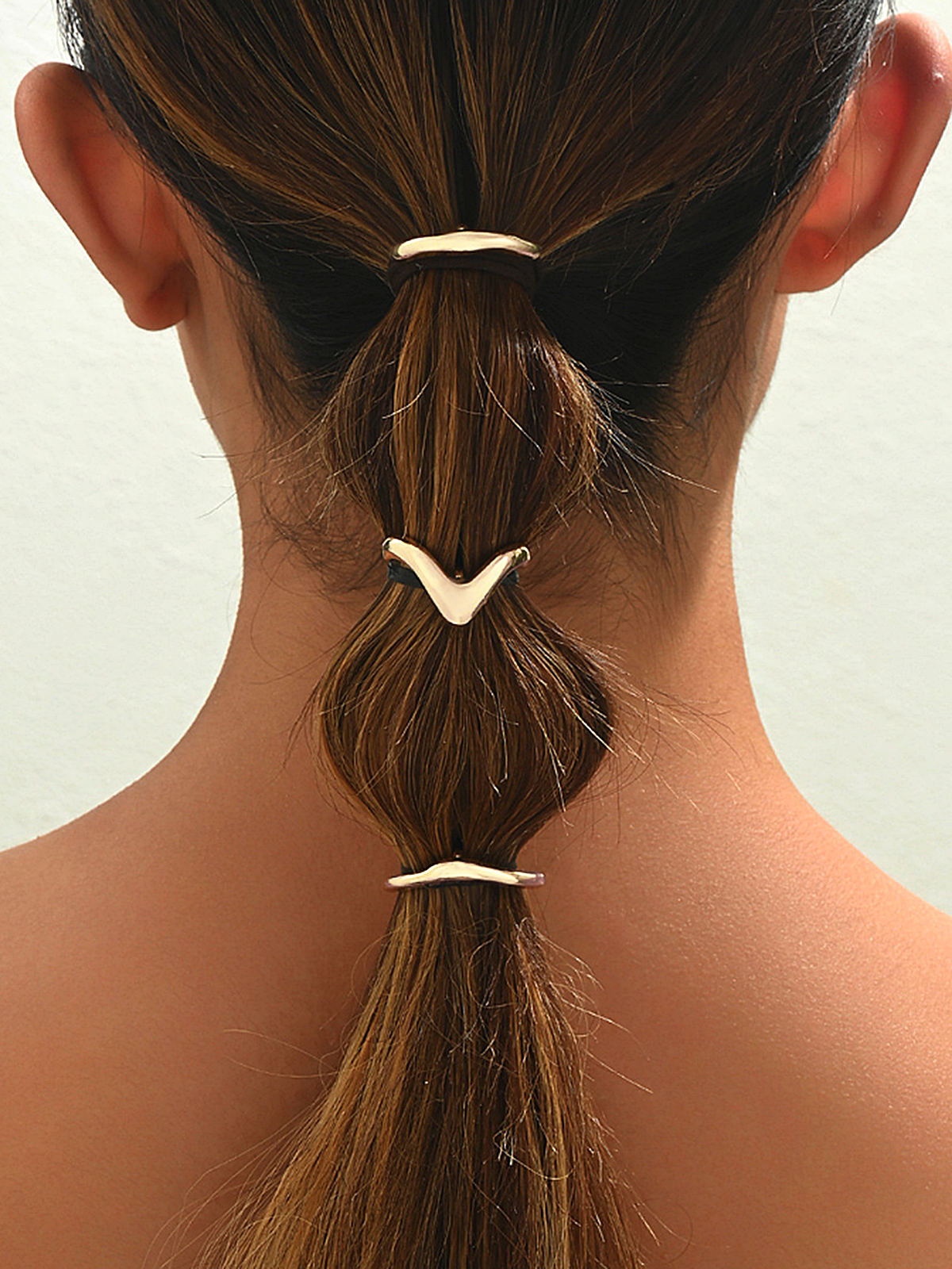 Lot de 3 accessoires de cheveux minimalistes