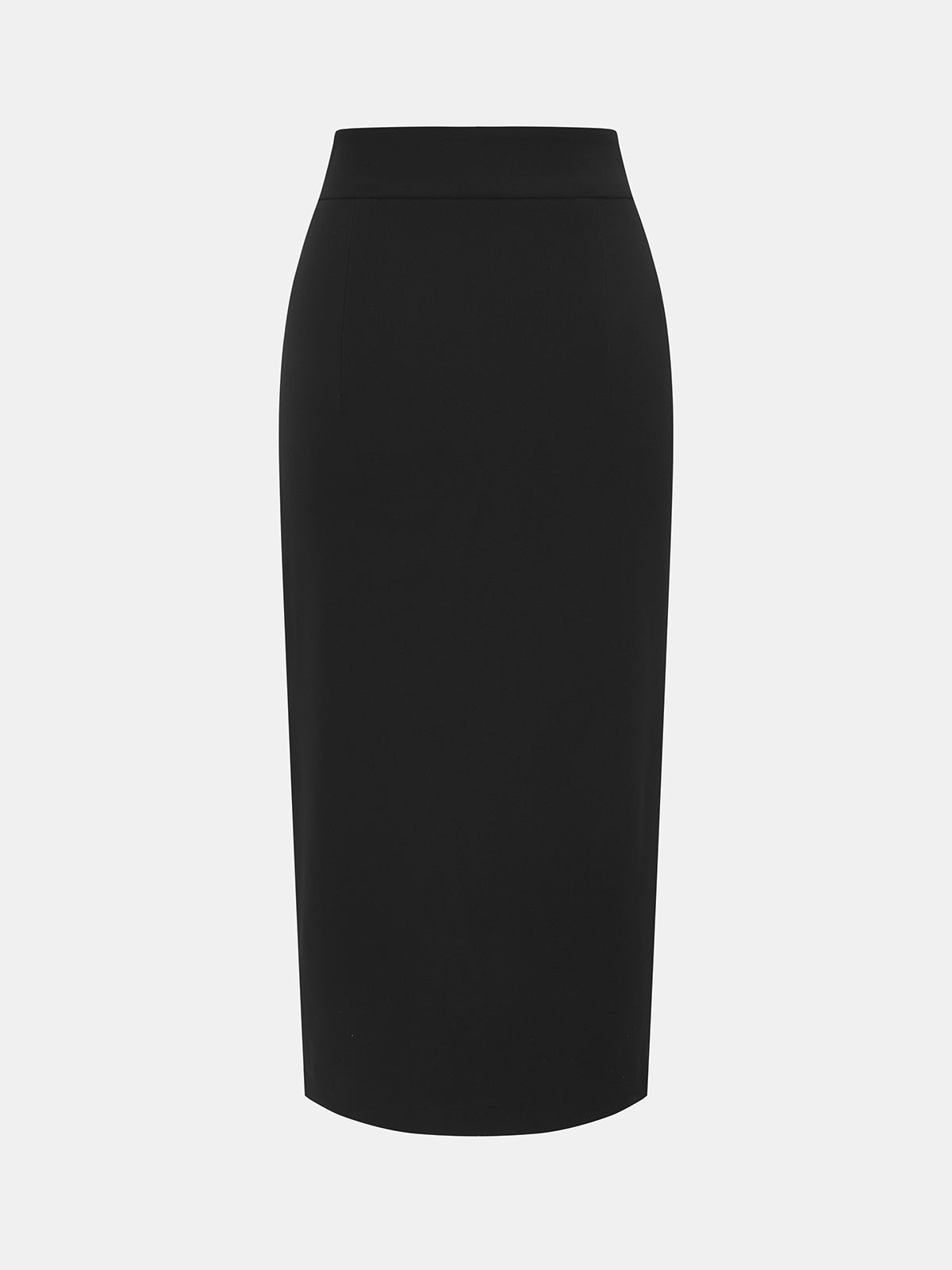Jupe midi color block avec détails métalliques