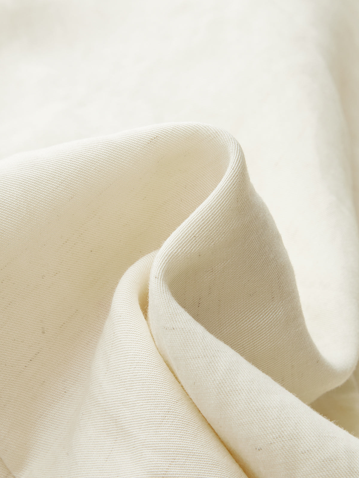 Mini-robe asymétrique en mélange Tencel avec boucle et fronces