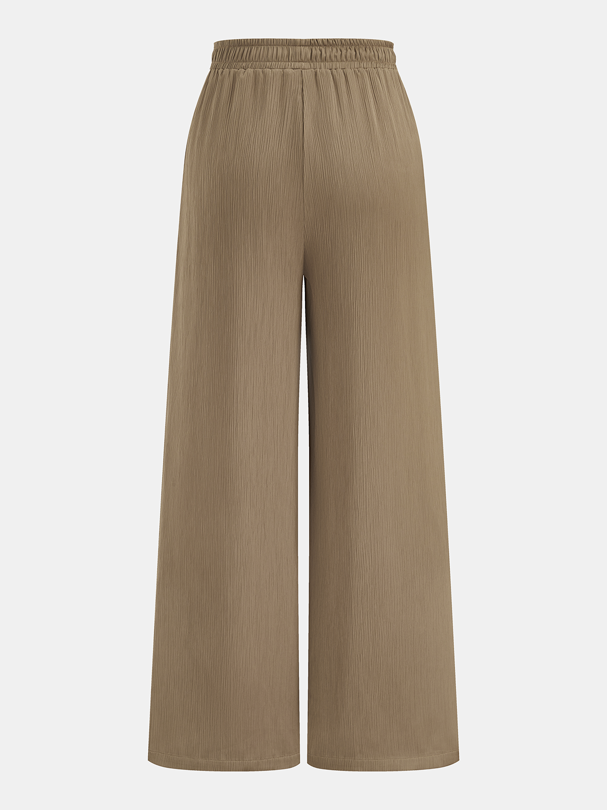 Ensemble col roulé froncé et pantalon large