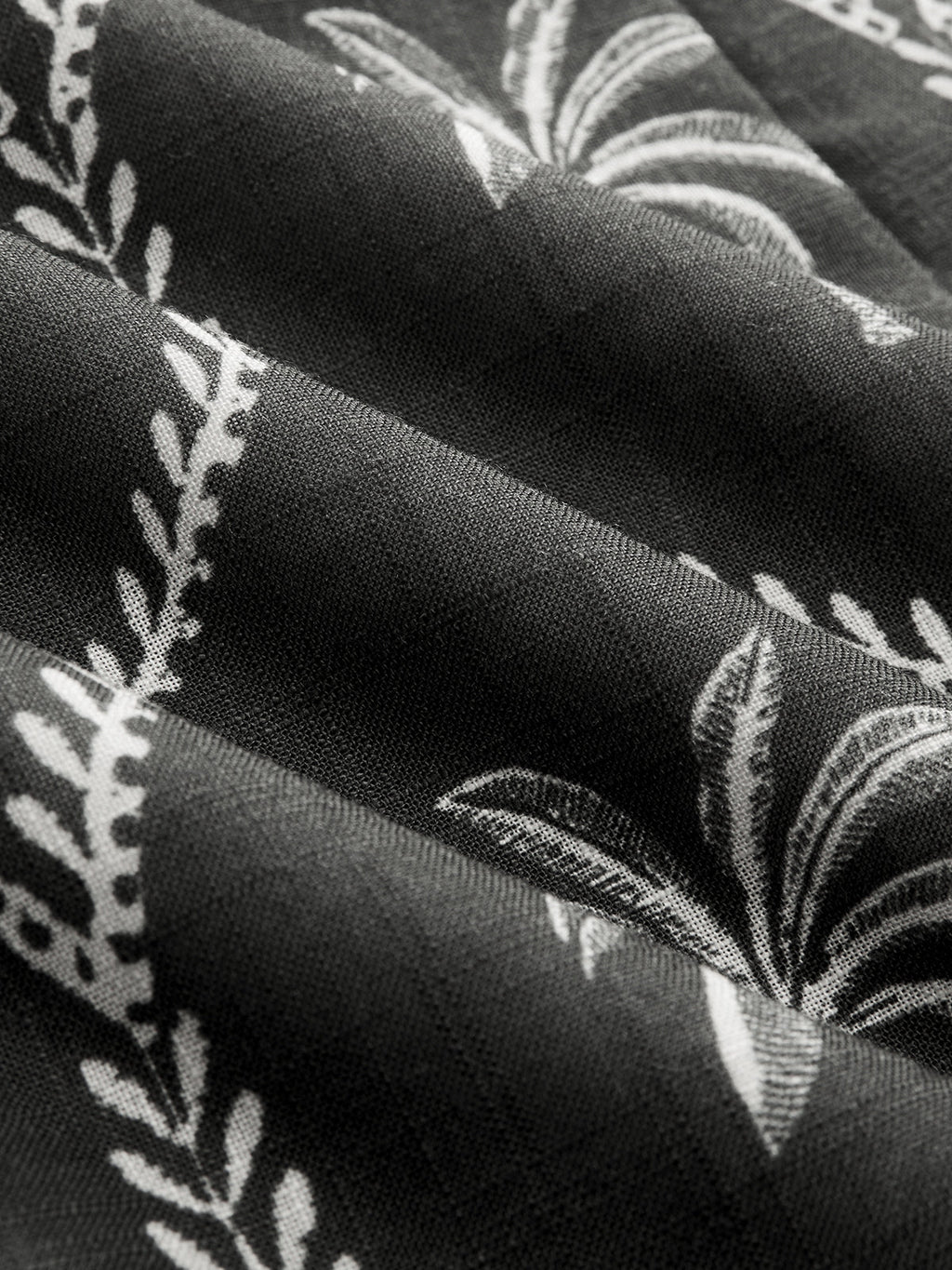 Mini-robe sans manches à imprimé palmiers