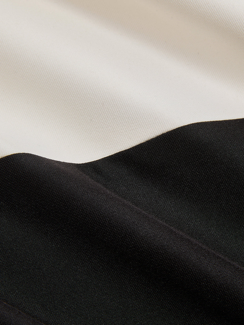 Haut asymétrique drapé Color Block