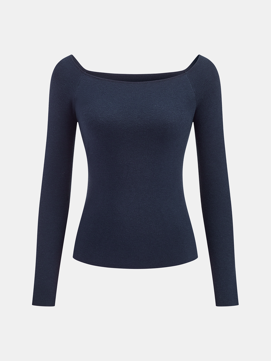 Ensemble deux pièces tricoté haut manches longues et capelet